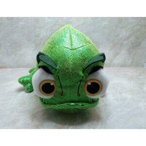 Pascal Chameleon Plush Disney Tangled Rapunzel Metallic Stuffed Green 18"